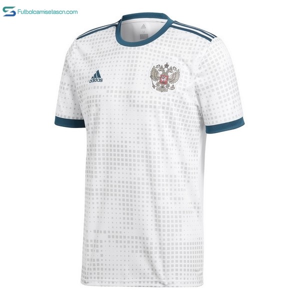 Camiseta Rusia 2ª 2018 Blanco